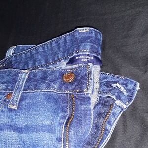 Mid Rise Bootcut Blue Jeans